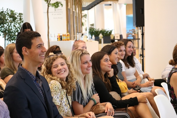 Students taking class at IQS Barcelona