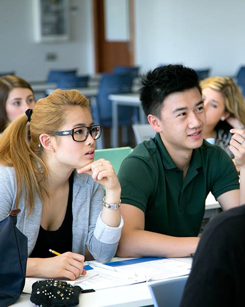 Students in class during Forum-Nexus program